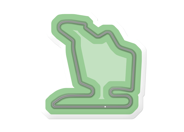 Map of Hungaroring