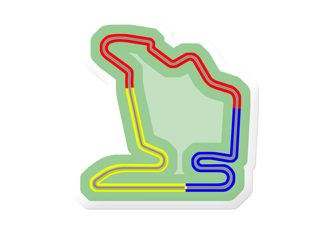 Map of Hungaroring