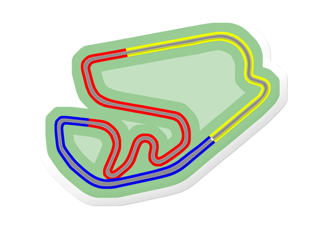 Map of Autódromo José Carlos Pace