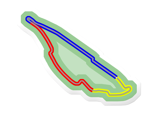 Map of Circuit Gilles Villeneuve Map of Circuit Gilles Villeneuve