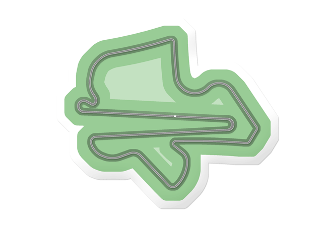 Map of Sepang International Circuit