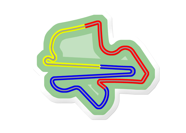 Map of Sepang International Circuit