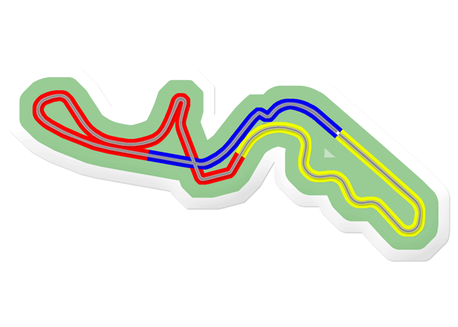 Map of Suzuka International Racing Course Map of Suzuka International Racing Course