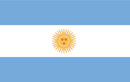 Country flag of Argentina