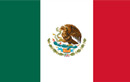 Country flag of Mexico